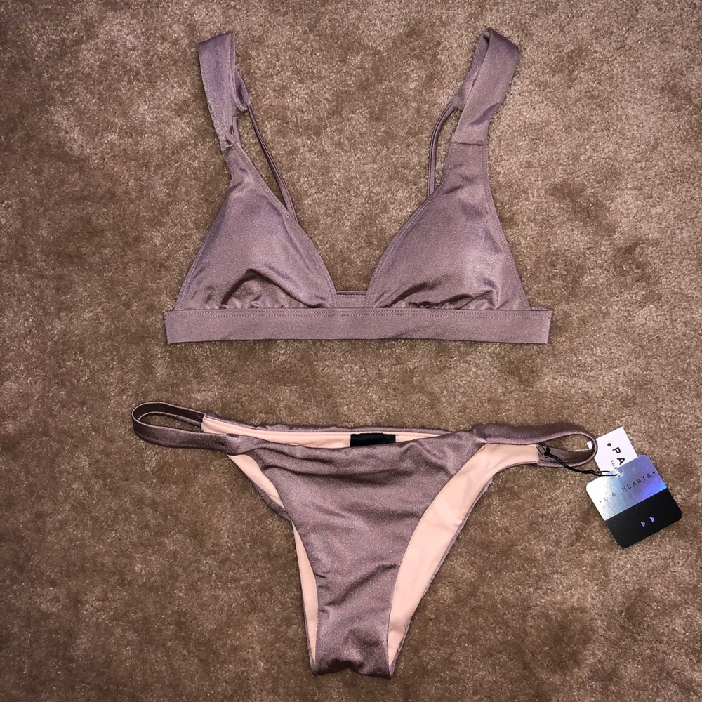 LA heart bikini